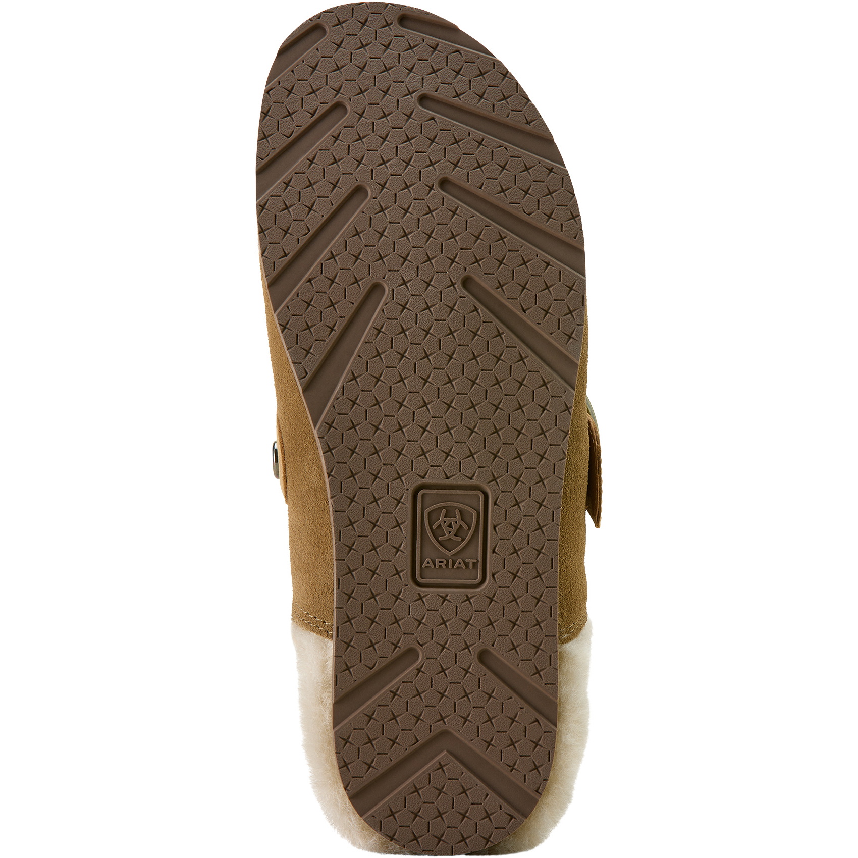 2025 Ariat Damen Land Maultier Sherpa 10063811 - Ranch Brown Suede